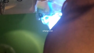 性感小腿精颜值不错性感苗条纹身妹子自慰啪啪，全裸张开双腿震动棒抽插口交上位骑坐